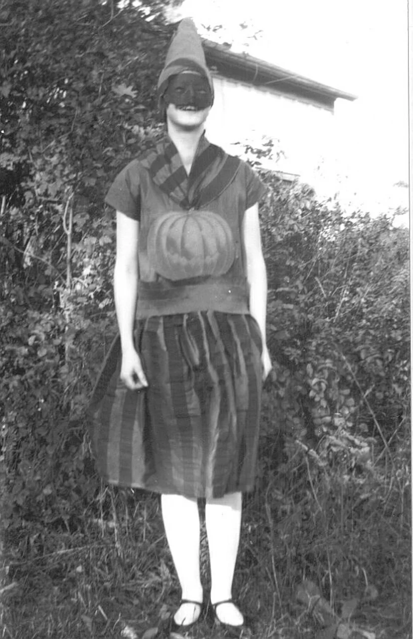 Waterdown Public School Ontario 1928 halloween costume