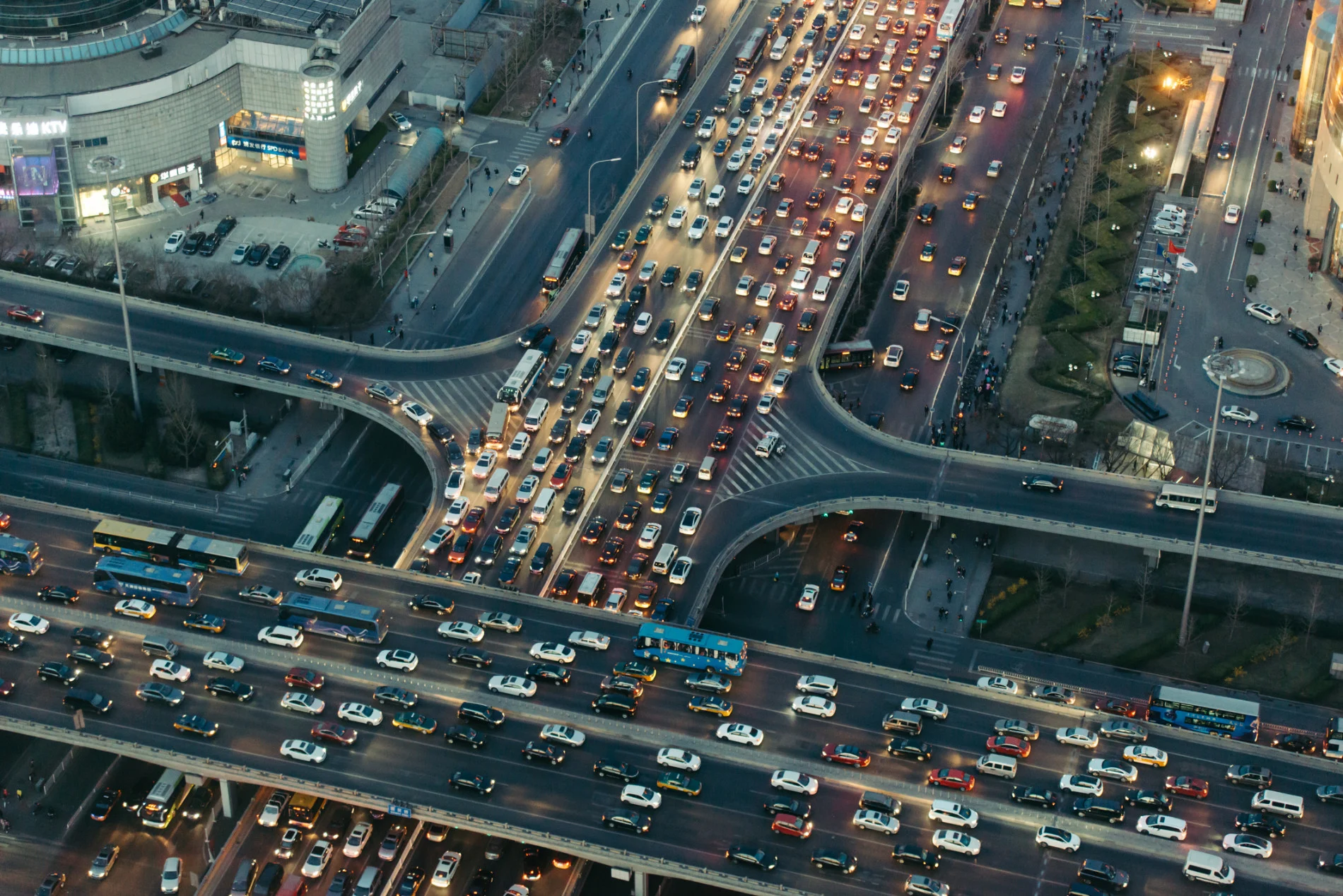 car traffic beijing (AerialPerspective Images. Moment. Getty Images)