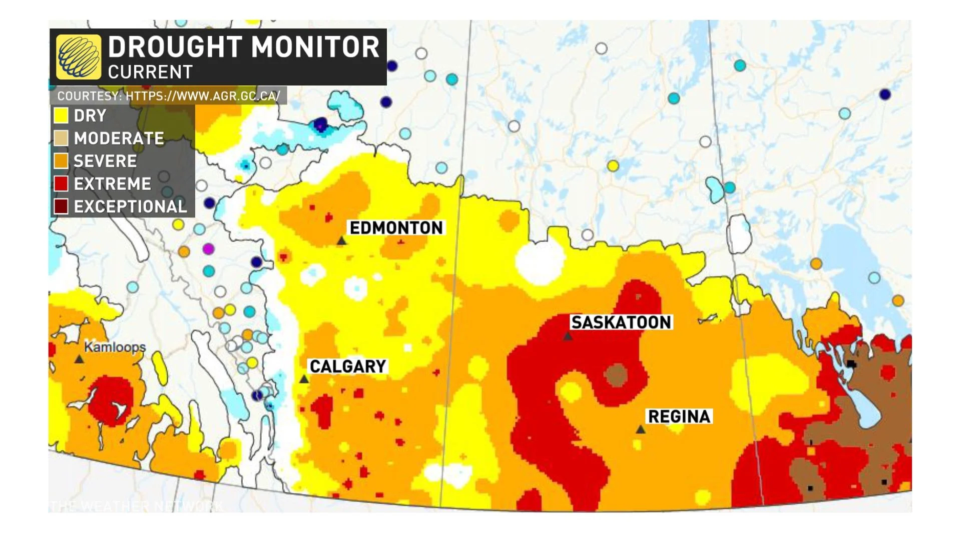 Alberta Drought - Aug. 4, 2021