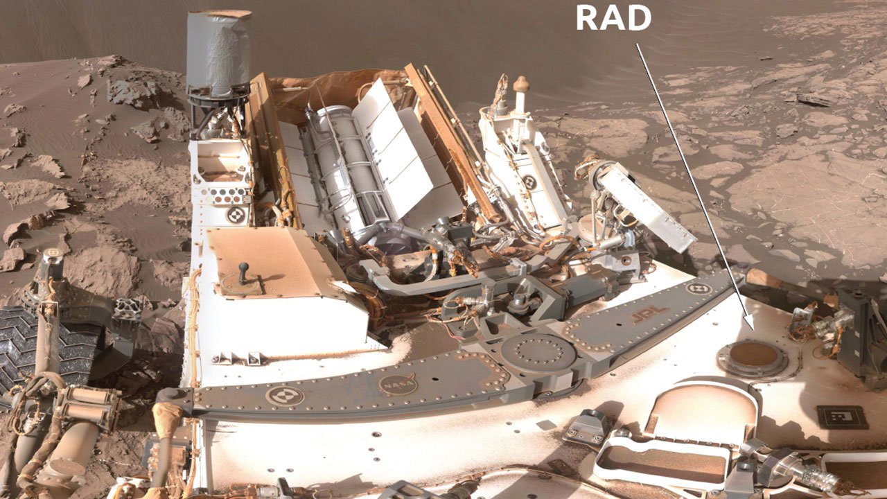 E1 - RADs Location Aboard Curiosity - NASA
