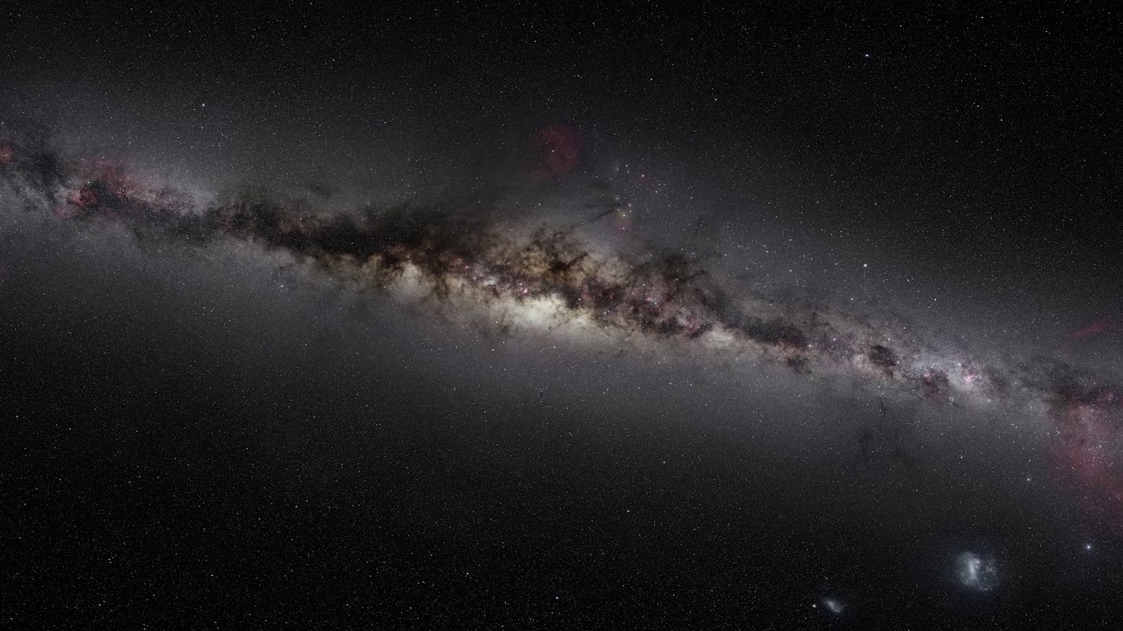 Milky Way-Nucleus-Rising-Guisard-ESO-Hubble