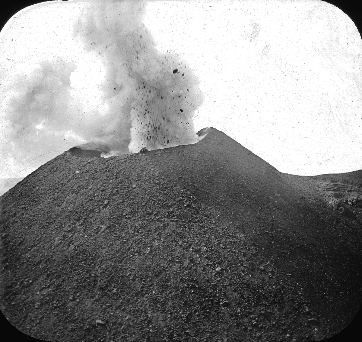 Vesuvius (erupting), Brooklyn Museum Archives