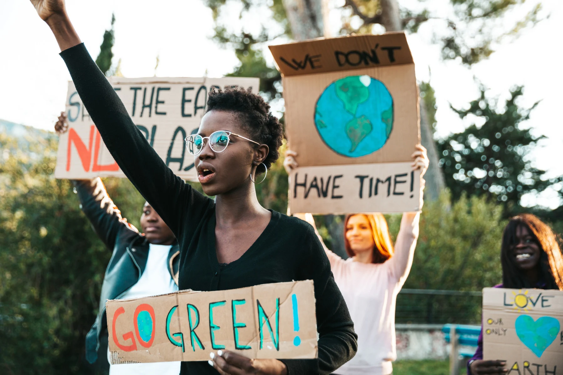 youth climate protest (LeoPatrizi/ E+/ Getty Images)