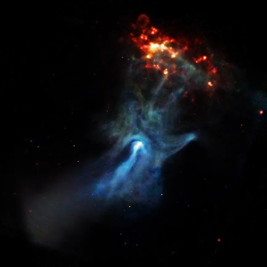 Spectral Hand space - NASA Chandra X-ray Observatory msh1552 2009