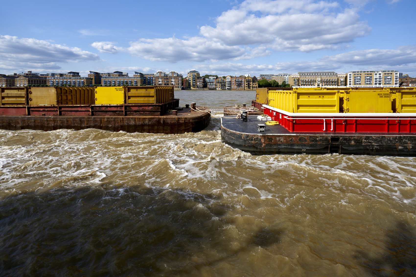 vessels carrying garbage in london UK (Matt Mawson/ Moment/ Getty Images)