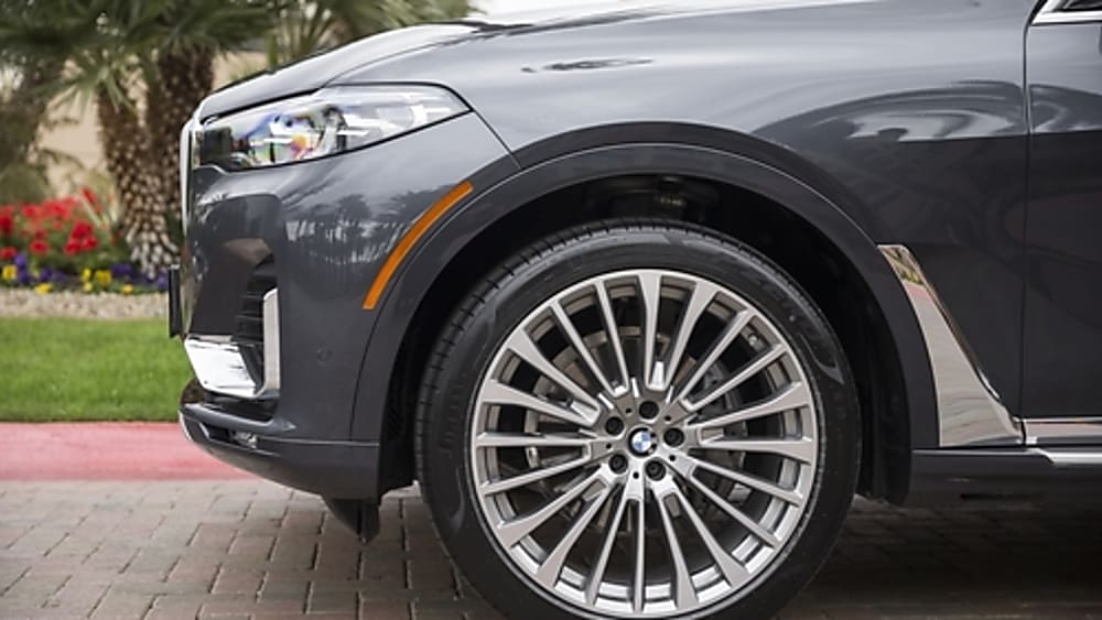 BMW SUV with Pirelli Tires