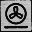 Varmluft stekeovn symbol