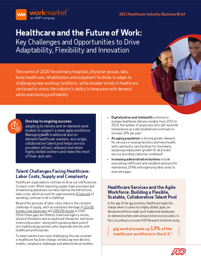 Future Proofing Your Healthcare Business with WorkMarket