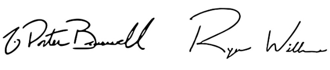 porter ryan signature