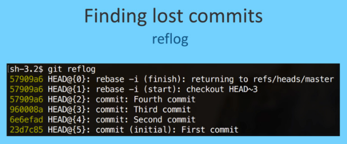 using-git-like-a-pro tip-finding lost commit