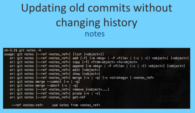 using-git-like-a-pro tip-notes