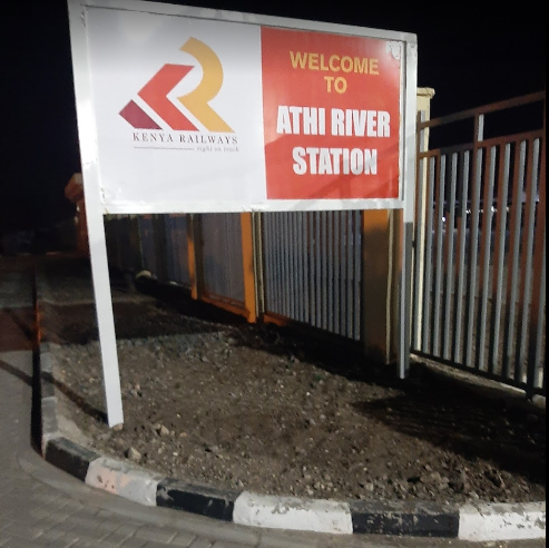 Athi River Train station