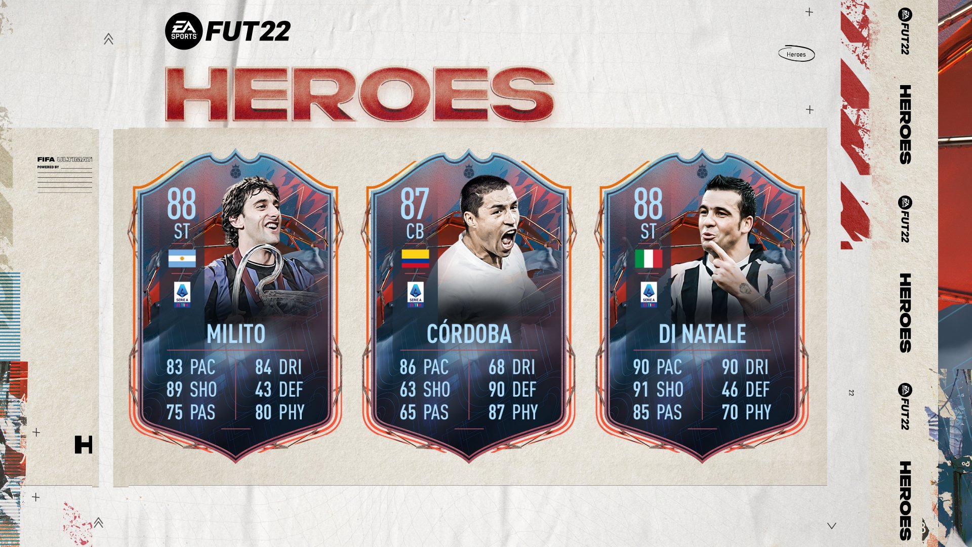 FIFA 22 FUT Heroes Serie A