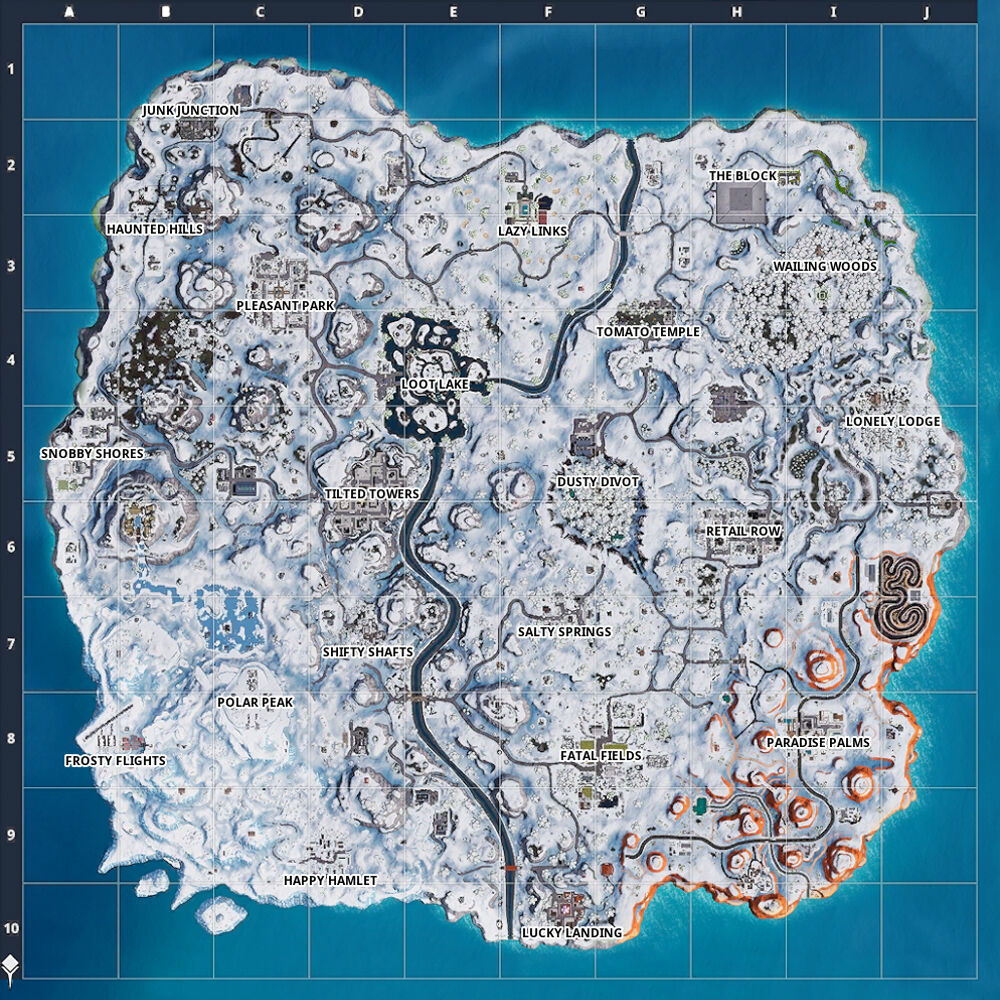 Fortnite Map December