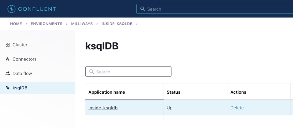 ksqldb-application-list