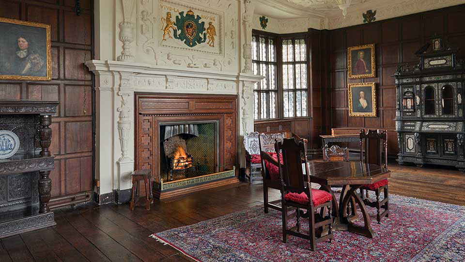 Leisure - fireplace at Bramall Hall