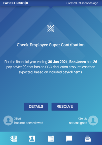 Check Employee Super Contribution