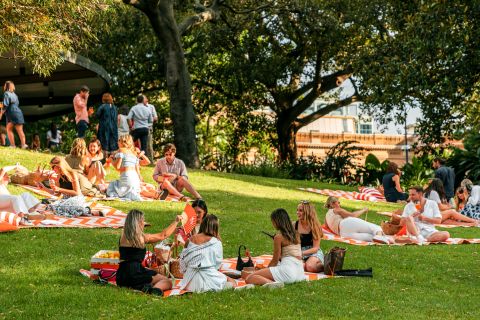 Enjoy a picnic hamper and Aperol Spritz at Terrace on the Domain