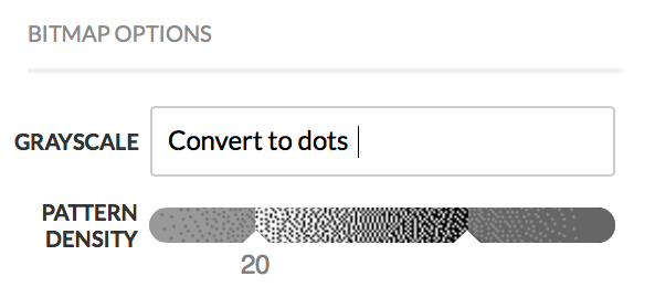 convert to dots new dither