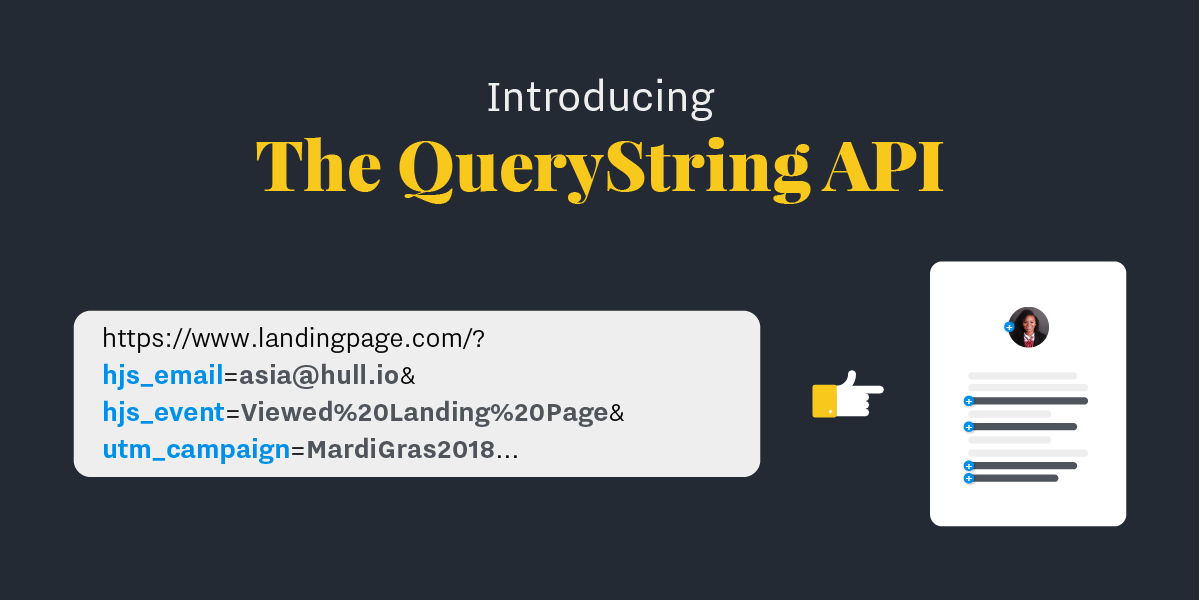 querystring-API-hulljs-tracking