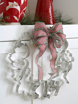 Pastry Cutter Christmas Wreath