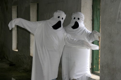 Sheet ghosts, the next best thing!