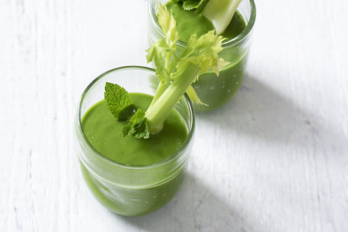 Green goodness in a glass