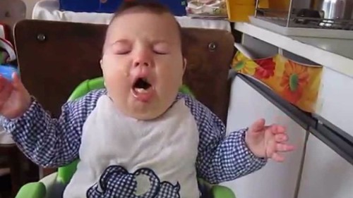 Baby choking