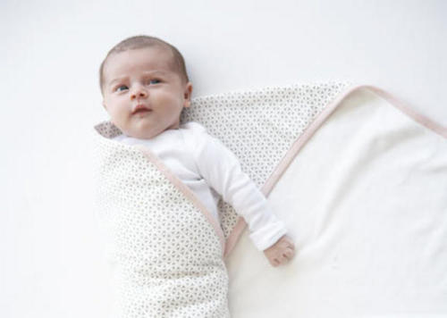 Swaddling can help aid settling