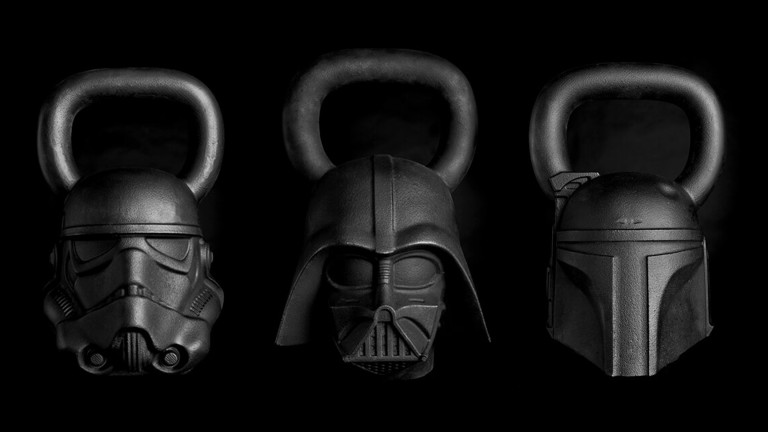 Channel the Dark Side in Your Home Gym With These 'Star Wars' Kettlebells: Onnit