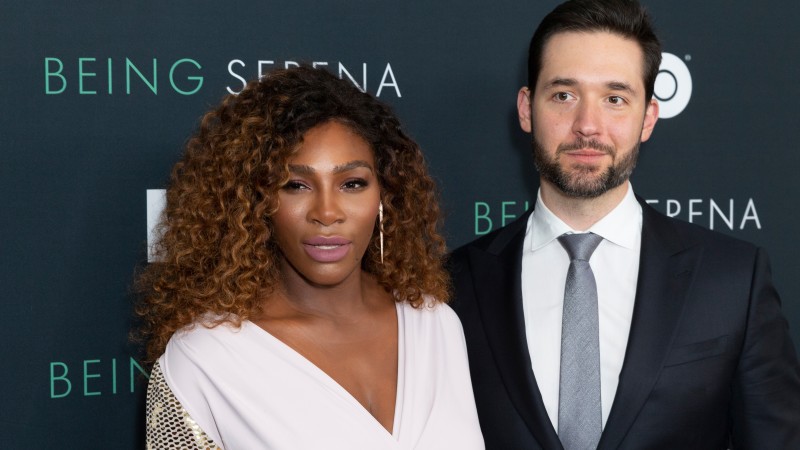 Alexis Ohanian and Serena Williams 