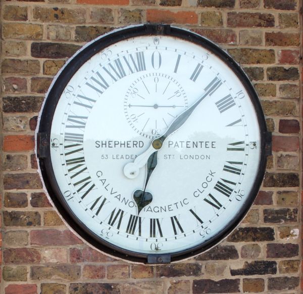 Shepherd Gate Clock, likely the first public clock to show Greenwich Mean Time