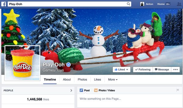 Play-Doh Facebook​​​