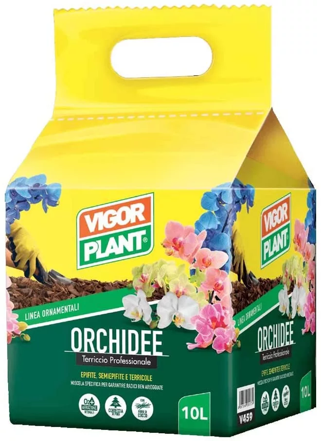 Vigorplant Terriccio Specifico Per Tutte Le Orchidee 10 LT