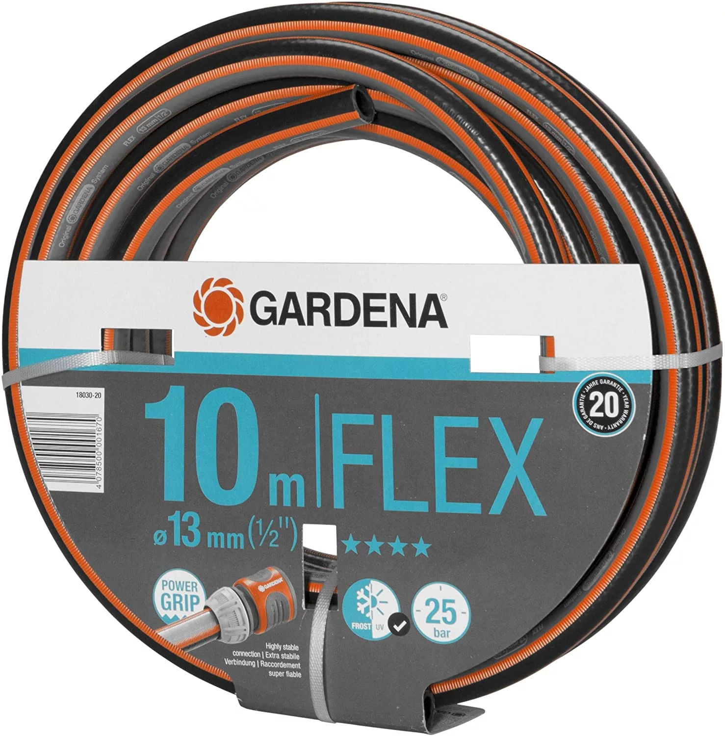 Gardena - 18030-20 - Comfort Flex, Tubo da giardino