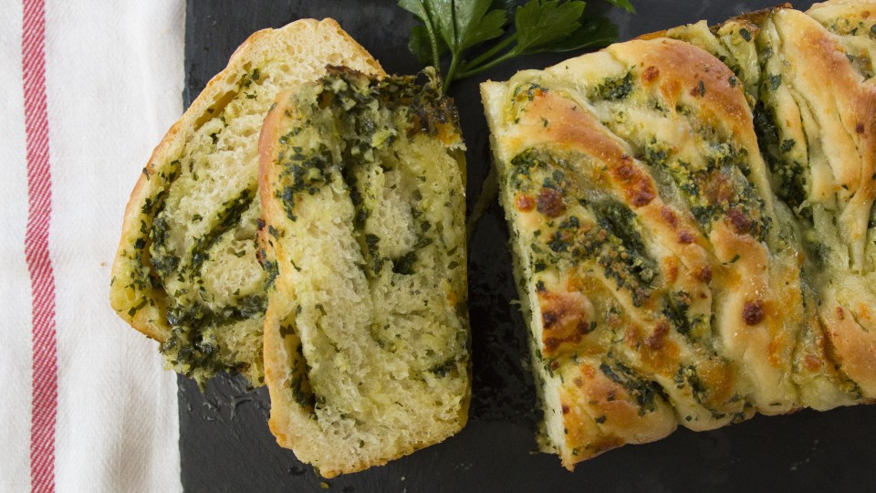 Braided Garlic Bread ~ Recipe | Tastemade