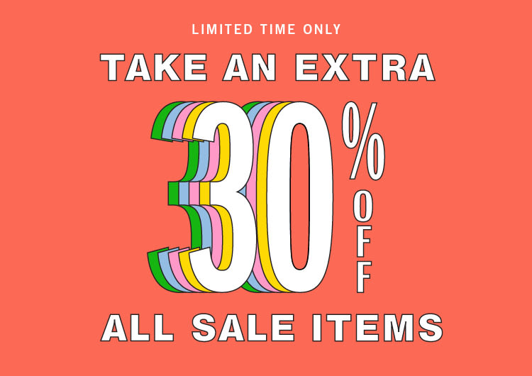 30% Off Sale Items