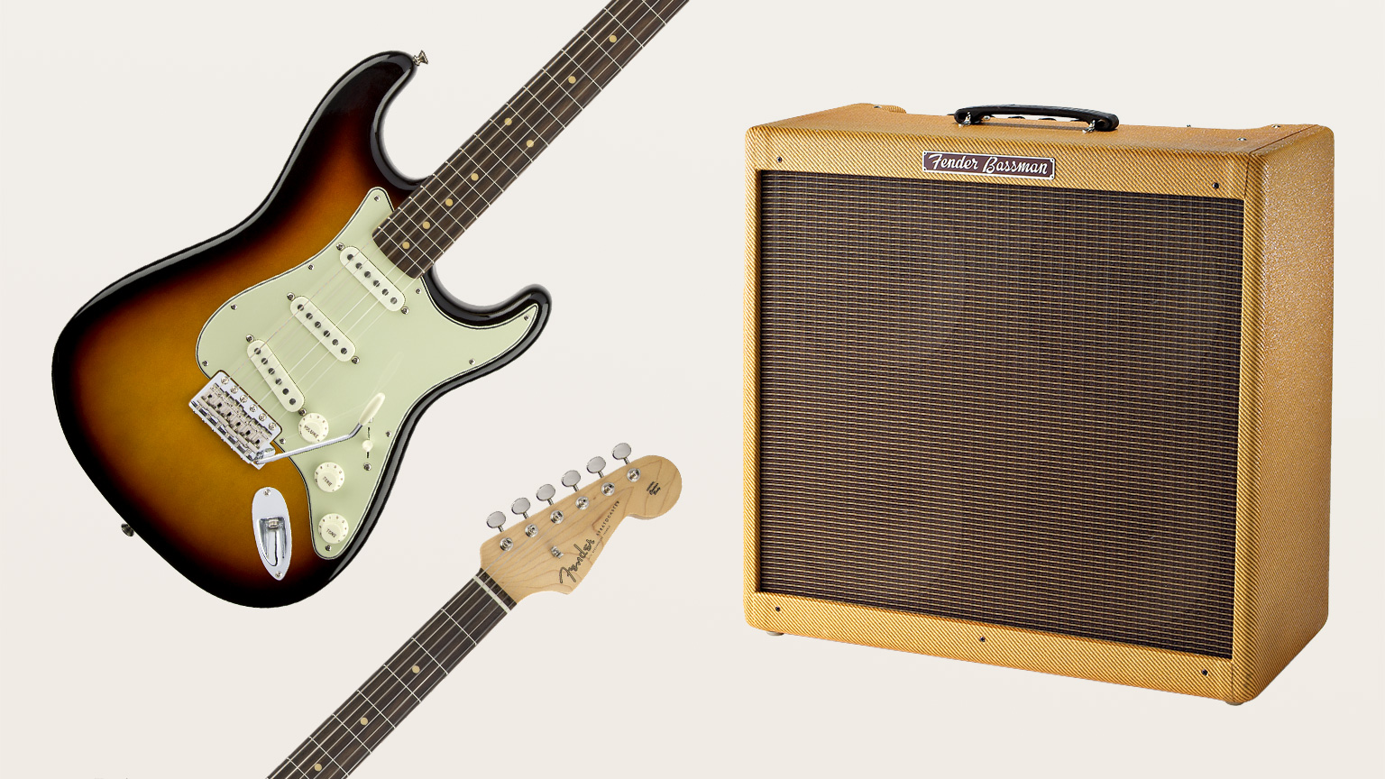 American American Vintage '59 Stratocaster® and '59 Bassman® LTD
