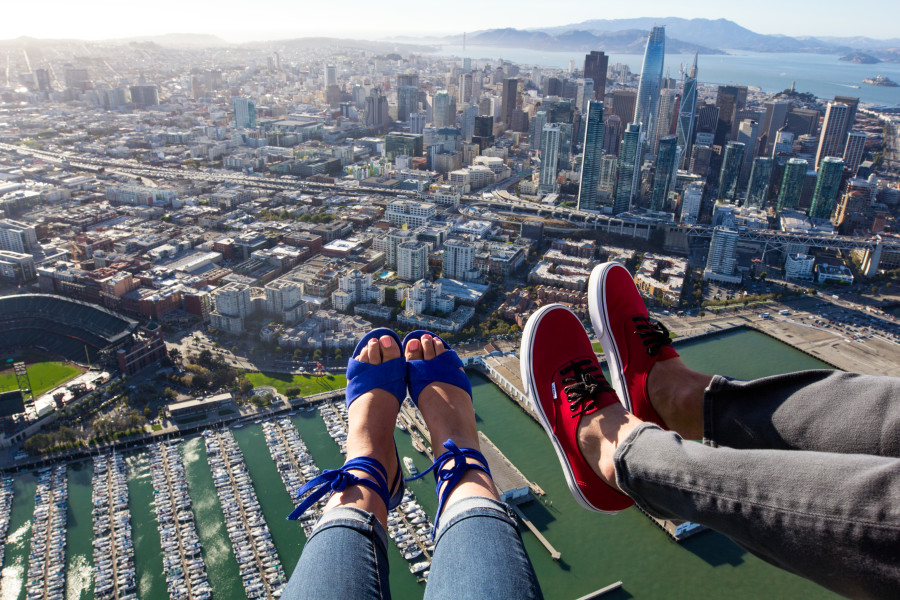 Shoe Selfie San Francisco