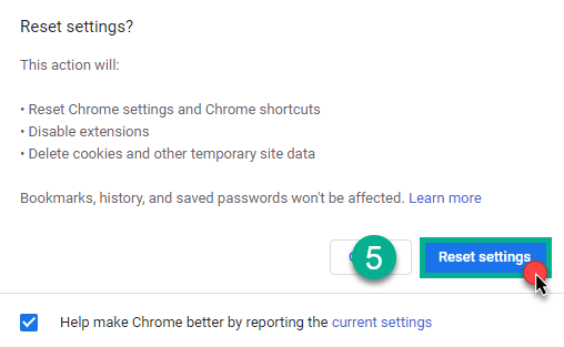 How to remove search redirects from Chrome - 07