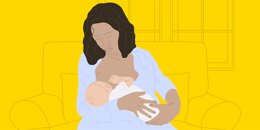 Cradle - Breastfeeding Position