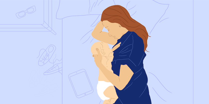 Side Lying - Breastfeeding Positions