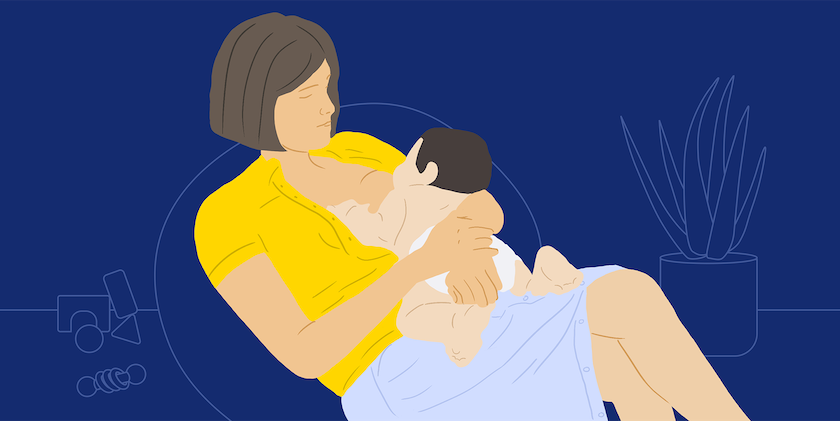 Laid Back - Breastfeeding Positions