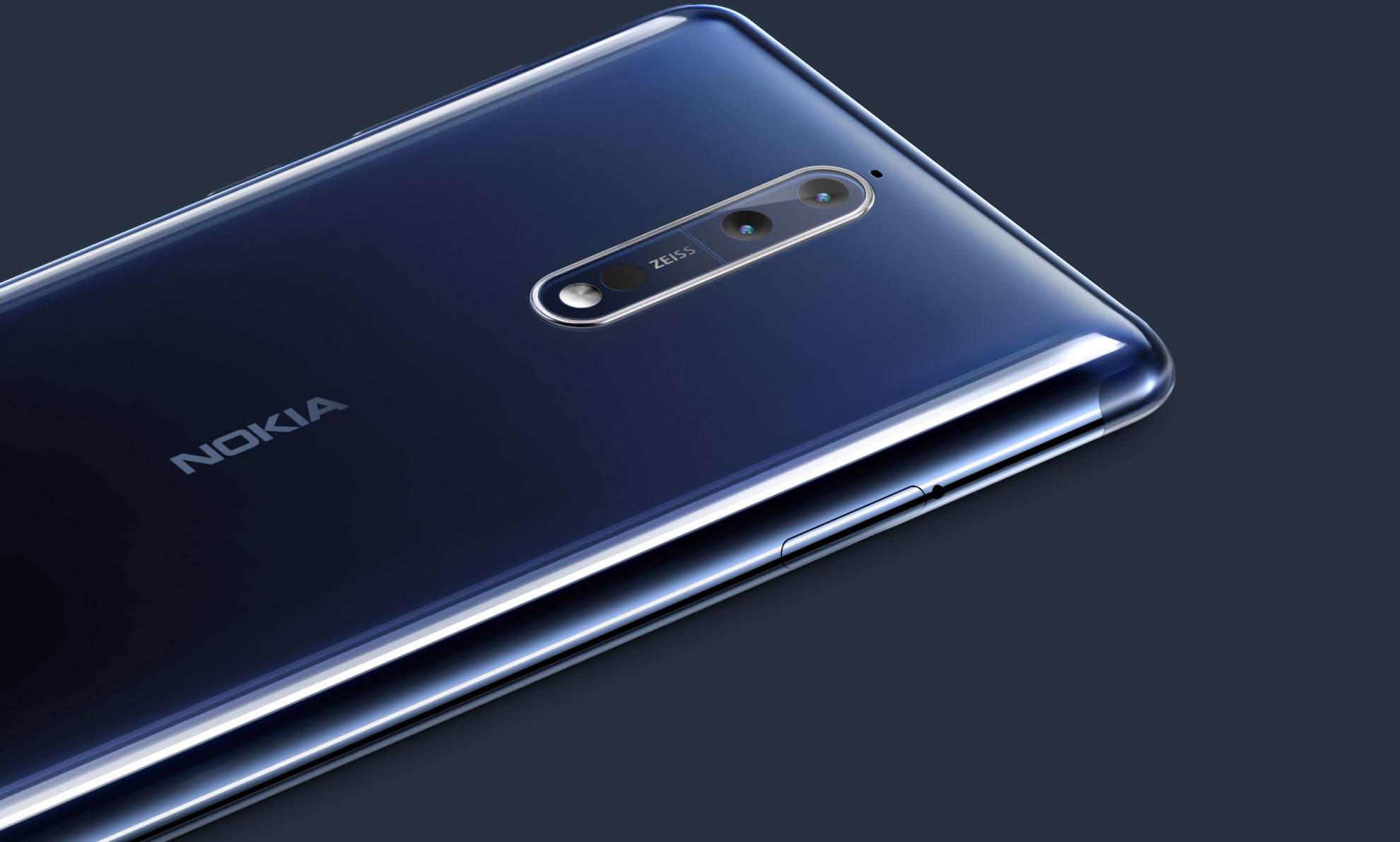 「Nokia 8」背面画像