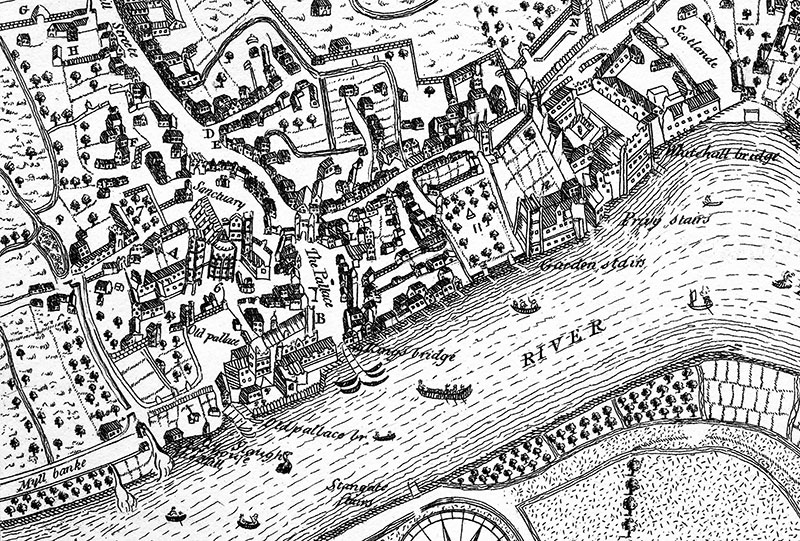 Plan of Westminster from Nordon Smith Crop