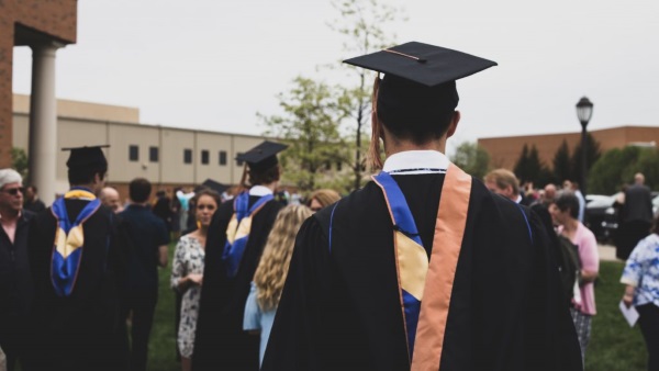Graduation and graduation cap
