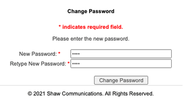 Change Smartvoice Password