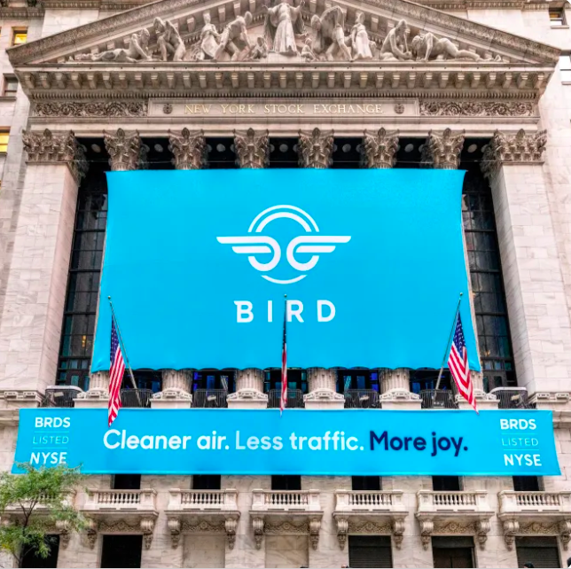 Bird micro Mobility floats on Exchange