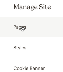 website-manage-site-pages